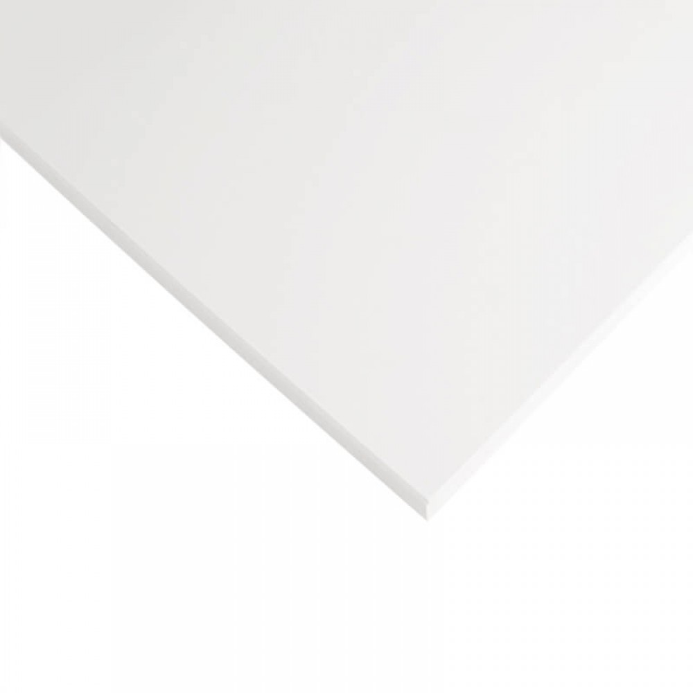 Компакт-плита FUNDERMAX HPL 0085 FH Білий POP ART White 4100x610x12 (біле ядро)