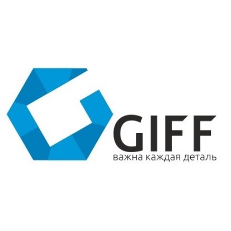 Ручка GIFF FF 2/154/128 Білий та золото C-128 L-152