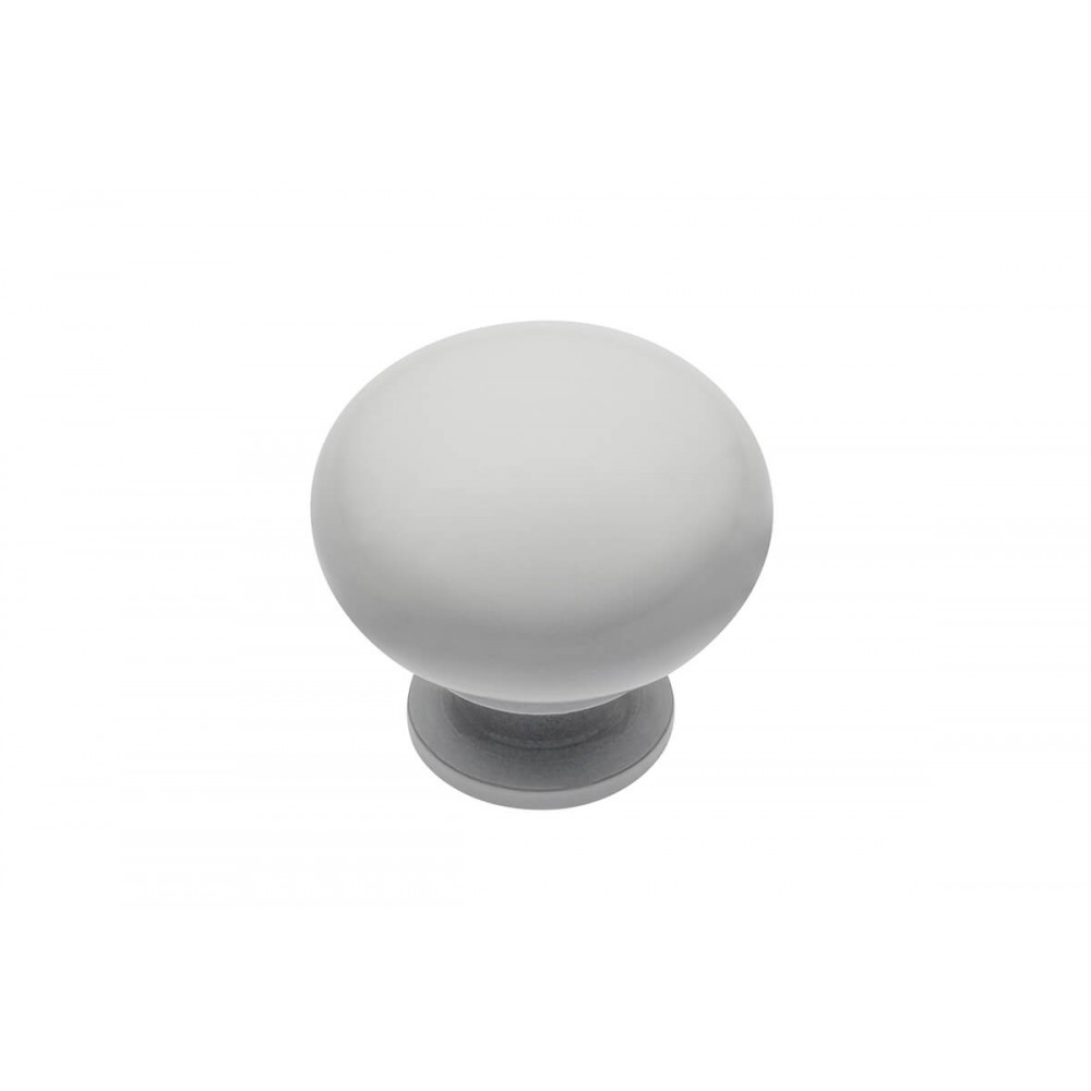 Ручка кнопка GTV Bergamo, біла