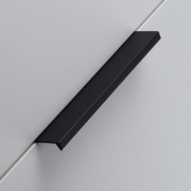 Ручка  GTV Hexi 96мм, чорний матовий