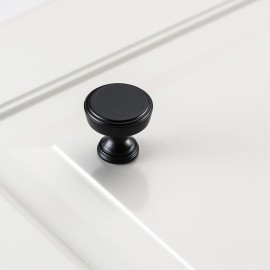 Ручка кнопка GTV Sonet d-25 мм, чорний матовий