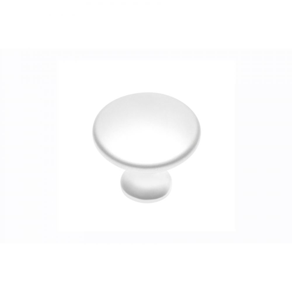 Ручка кнопка GTV Udine d=29мм, білий матовий