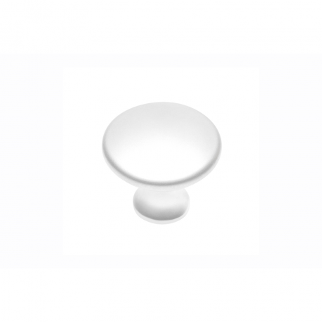 Ручка кнопка GTV Udine d=29мм, білий матовий