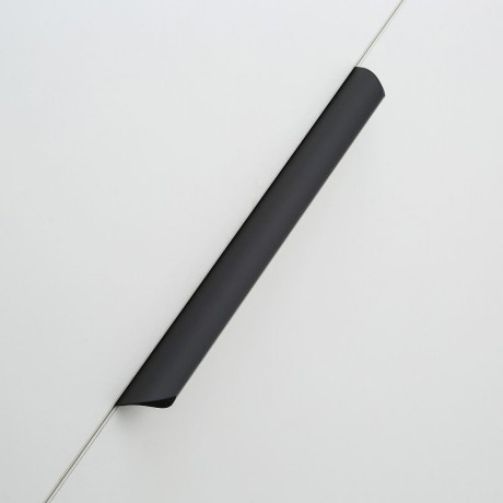 Ручка для меблів GTV Hexi L=225мм, C=192мм, чорний-матовий