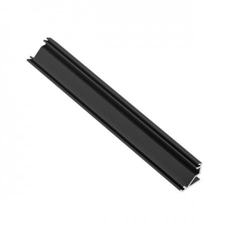 Профіль GTV LED Glax PA-GLAXNKKT-AL-20M кутовий 2м, чорний (шт.)