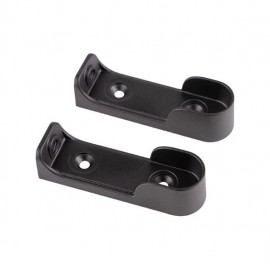 Тримач для труби 30х15 Ferro Fiori M 11010,65 прав+лів, чорний