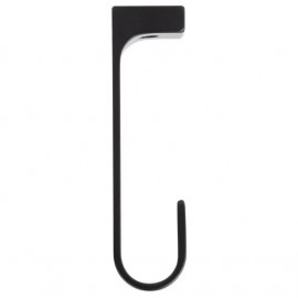 Тримач для труби 30х15 Ferro Fiori M середній, чорний