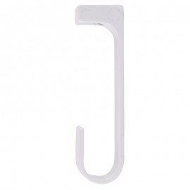 Тримач для труби 30х15 Ferro Fiori M середній, білий