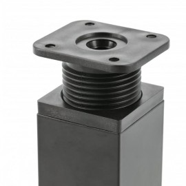 Ніжка меблева GTV NM-DAK26-60-20 H-60 мм, чорний