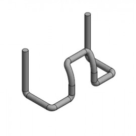Обмежувач кута відкривання для завісів GTV BICN, ECHC Z-OGR-KAT