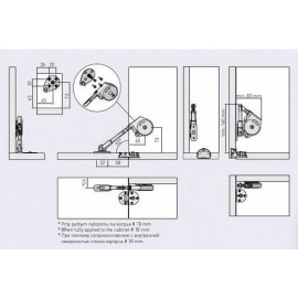 Нижній масляний ліфт GTV VIM PD-MDLIFT-P1-D коротке плече