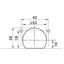 Розсувна система пласт. Ролик нижній чорний