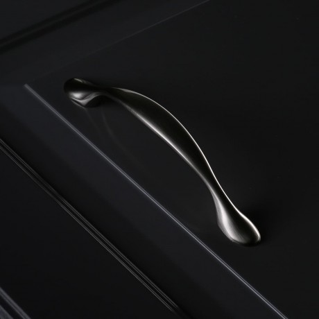 Ручка меблева GTV Camai L=160мм, C=128мм, шліфована стіль