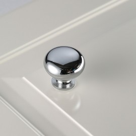 Ручка кнопка GTV Bergamo, хром
