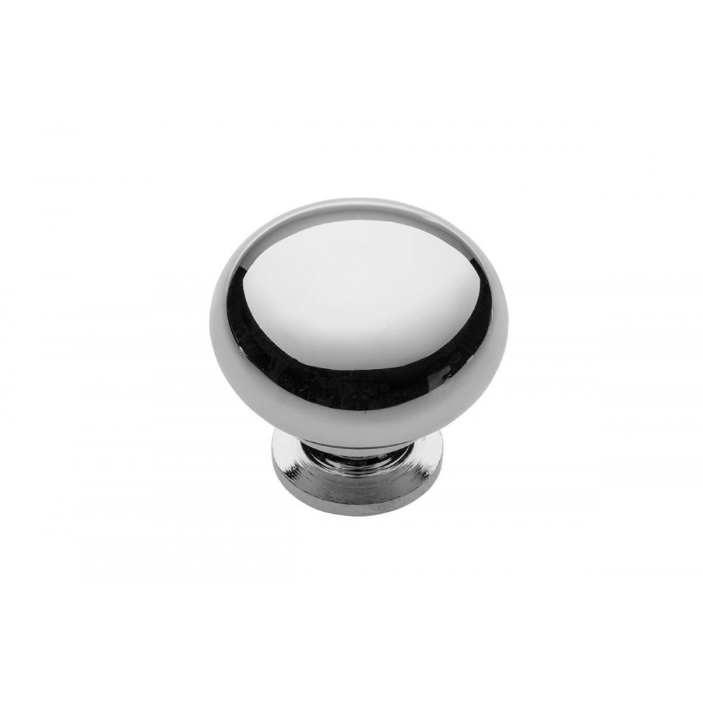Ручка кнопка GTV Bergamo, хром
