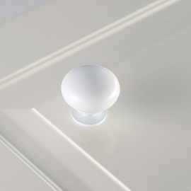 Ручка кнопка GTV Bergamo, біла