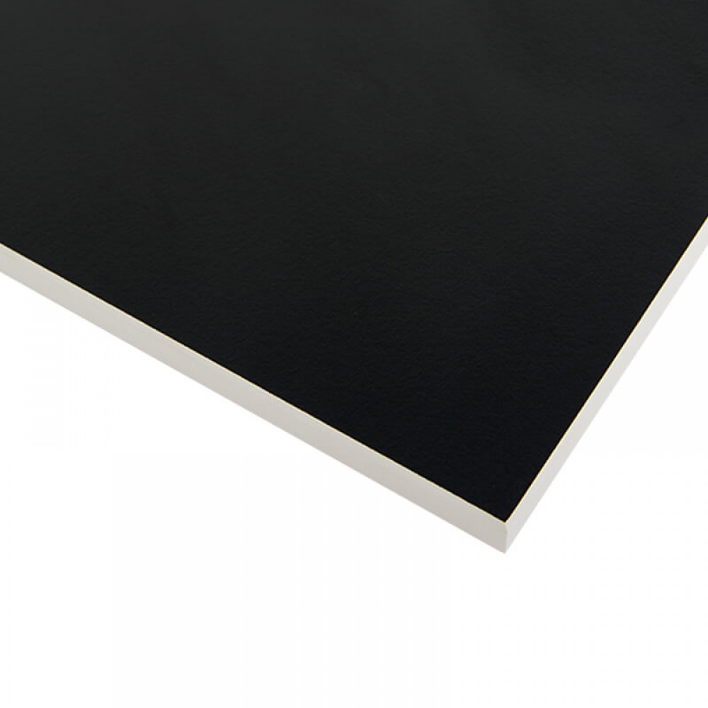 Компакт-плита FunderMax HPL 0080 FH Чорний Pop Art Black 4100x610x12 (біле ядро)